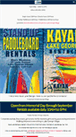 Mobile Screenshot of kayaklakegeorge.com